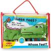imageMelissa ampamp Doug Soft Activity Baby Book  Whose Feet Sensory Toys for Toddlers Travel Toys for Toddlers Boys and Girls