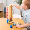 imageMelissa ampamp Doug Stack ampamp Count Wooden Parking Garage with 10 Cars