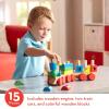 imageMelissa ampamp Doug Stacking Train  Classic Wooden Toddler Toy 18 pcsStacking Train
