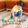 imageMelissa ampamp Doug Stacking Train  Classic Wooden Toddler Toy 18 pcsStacking Train