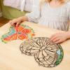 imageMelissa ampamp Doug Stained Glass Made Easy Activity Kit Butterfly  140 Stickers