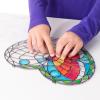 imageMelissa ampamp Doug Stained Glass Made Easy Activity Kit Butterfly  140 Stickers