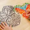 imageMelissa ampamp Doug Stained Glass Made Easy Activity Kit Butterfly  140 Stickers