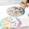 imageMelissa ampamp Doug Stained Glass Made Easy Activity Kit Mermaids  140 Stickers Kids Sticker Stained Glass Craft Kit Mermaid Crafts for Kids Ages 5