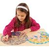 imageMelissa ampamp Doug Stained Glass Made Easy Activity Kit Mermaids  140 Stickers Kids Sticker Stained Glass Craft Kit Mermaid Crafts for Kids Ages 5
