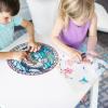 imageMelissa ampamp Doug Stained Glass Made Easy Craft Kit Dolphins  180 Stickers