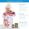 imageMelissa ampamp Doug Stainless Steel Pots ampamp Pans 8 Piece Play Kitchen Set Premium Play Kitchen Accessories ampamp Cooking Utensils Preschool Toys for Kids 3