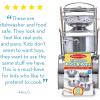 imageMelissa ampamp Doug Stainless Steel Pots ampamp Pans 8 Piece Play Kitchen Set Premium Play Kitchen Accessories ampamp Cooking Utensils Preschool Toys for Kids 3