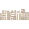 imageMelissa ampamp Doug Standard Unit SolidWood Building Blocks With Wooden Storage Tray 60 pcs