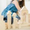 imageMelissa ampamp Doug Standard Unit SolidWood Building Blocks With Wooden Storage Tray 60 pcs