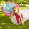 imageMelissa ampamp Doug Sunny Patch Cutie Pie Butterfly CrawlThrough Tunnel Indoor Outdoor Baby Tunnel Crawl Developmental Activity ToyFrustrationFree Packaging