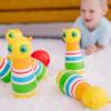 imageMelissa ampamp Doug Sunny Patch Giddy Buggy Bowling Action Game  6 Bug Pins 1 Plastic BallGiddy Buggy Bowling Set