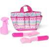 imageMelissa ampamp Doug Sunny Patch Pretty Petals Gardening Tote Set with Tools