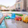 imageMelissa ampamp Doug Sunny Patch Seaside Sidekicks Squirters with 4 SqueezeandSquirt Animals  Water Toys for Kids