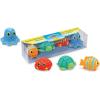 imageMelissa ampamp Doug Sunny Patch Seaside Sidekicks Squirters with 4 SqueezeandSquirt Animals  Water Toys for Kids