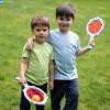 imageMelissa ampamp Doug Sunny Patch Spark Shark Toss and Catch Net Pool Game with 2 Balls