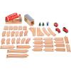 imageMelissa ampamp Doug Swivel Bridge Wooden Train Set 47 pcs