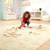 imageMelissa ampamp Doug Swivel Bridge Wooden Train Set 47 pcs