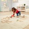 imageMelissa ampamp Doug Swivel Bridge Wooden Train Set 47 pcs