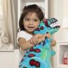 imageMelissa ampamp Doug TRex Dinosaur  Lifelike Stuffed Animal Over 2 feet Tall Giant Blue Stuffed TRex Plush Toy
