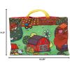 imageMelissa ampamp Doug TakeAlong Farm Baby and Toddler Play Mat 1925 x 145 inches With 9 Animals  Folds To Be Convenient Storage Bag for Travel