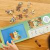 imageMelissa ampamp Doug TakeAlong Magnetic Jigsaw Puzzle Set  On the Farm 2 x 15 Piece Travel Activity Toy for Preschoolers and Kids Ages 3  FSC Certified85 x 725 x 03