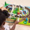 imageMelissa ampamp Doug TakeAlong Railroad Tabletop Playset with Wooden Train Toys Animals ampamp Scenery Play Pieces Preschool Learning Toys for Girls ampamp Boys 3  FSC CertifiedAirport