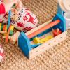 imageMelissa ampamp Doug TakeAlong Tool Kit Wooden Construction Toy 24 pcsToy