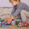imageMelissa ampamp Doug TakeAlong Town Play Mat 1925 x 1425 inches with 9 Soft VehiclesOne Size