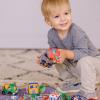 imageMelissa ampamp Doug TakeAlong Town Play Mat 1925 x 1425 inches with 9 Soft VehiclesOne Size