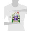 imageMelissa ampamp Doug TakeAlong Wooden Doorbell Dollhouse  Doorbell Sounds Keys 4 Poseable Wooden Dolls Portable Doll House Doorbell House for Kids Ages 3