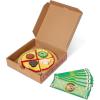 imageMelissa ampamp Doug Top ampamp Bake Wooden Pizza Counter Play Set with Play Food 41 Pcs Preschool Toy Pizza Wooden Food Set Pretend Sets For Kids Ages 3  FSCCertified  FSC CertifiedPizza