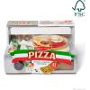 imageMelissa ampamp Doug Top ampamp Bake Wooden Pizza Counter Play Set with Play Food 41 Pcs Preschool Toy Pizza Wooden Food Set Pretend Sets For Kids Ages 3  FSCCertified  FSC CertifiedPizza