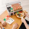 imageMelissa ampamp Doug Top ampamp Bake Wooden Pizza Counter Play Set with Play Food 41 Pcs Preschool Toy Pizza Wooden Food Set Pretend Sets For Kids Ages 3  FSCCertified  FSC CertifiedPizza