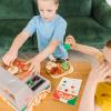 imageMelissa ampamp Doug Top ampamp Bake Wooden Pizza Counter Play Set with Play Food 41 Pcs Preschool Toy Pizza Wooden Food Set Pretend Sets For Kids Ages 3  FSCCertified  FSC CertifiedPizza