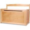 imageMelissa ampamp Doug Toy Chest Wooden Toy Storage Box with SafetyHinged Lid Kids Toys Storage Organizer for Playroom Bedroom ampamp Montessori Classroom Furniture for Boys ampamp Girls Ages 3Honey