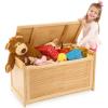 imageMelissa ampamp Doug Toy Chest Wooden Toy Storage Box with SafetyHinged Lid Kids Toys Storage Organizer for Playroom Bedroom ampamp Montessori Classroom Furniture for Boys ampamp Girls Ages 3Honey