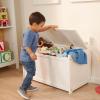 imageMelissa ampamp Doug Toy Chest Wooden Toy Storage Box with SafetyHinged Lid Kids Toys Storage Organizer for Playroom Bedroom ampamp Montessori Classroom Furniture for Boys ampamp Girls Ages 3White