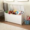 imageMelissa ampamp Doug Toy Chest Wooden Toy Storage Box with SafetyHinged Lid Kids Toys Storage Organizer for Playroom Bedroom ampamp Montessori Classroom Furniture for Boys ampamp Girls Ages 3White