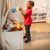 imageMelissa ampamp Doug Toy Chest Wooden Toy Storage Box with SafetyHinged Lid Kids Toys Storage Organizer for Playroom Bedroom ampamp Montessori Classroom Furniture for Boys ampamp Girls Ages 3White