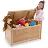 imageMelissa ampamp Doug Toy Chest Wooden Toy Storage Box with SafetyHinged Lid Kids Toys Storage Organizer for Playroom Bedroom ampamp Montessori Classroom Furniture for Boys ampamp Girls Ages 3Honey