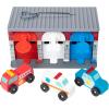 imageMelissa ampamp Doug Toy Keys and Cars Wooden Rescue Vehicles and Garage 7 pcs Toddler Pull Back Toys Toy Garage for Kids Ages 3