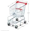imageMelissa ampamp Doug Toy Shopping Cart Grocery Store Pretend Play Toys with Sturdy Metal Frame ampamp Working Wheels Toddler Shopping Cart Preschool Learning Toys for Girls ampamp Boys 3