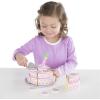 imageMelissa ampamp Doug TripleLayer Party Cake Wooden Play Food Set  Birthday Cake Pretend Food Play Set for Toddlers Kids Ages 3English Only