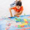 imageMelissa ampamp Doug USA Map Floor Puzzle 51 Jumbo Pieces 2 x 3 Feet Educational Geography Giant Puzzle for Kids Ages 6  FSC Certified