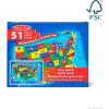 imageMelissa ampamp Doug USA Map Floor Puzzle 51 Jumbo Pieces 2 x 3 Feet Educational Geography Giant Puzzle for Kids Ages 6  FSC Certified