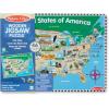 imageMelissa ampamp Doug USA Map Wooden Puzzle 45 pcs