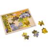 imageMelissa ampamp Doug Under The Sea Ocean Animals Wooden Jigsaw Puzzle with Storage Tray 24 pcsAfrican Plains Safari
