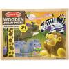 imageMelissa ampamp Doug Under The Sea Ocean Animals Wooden Jigsaw Puzzle with Storage Tray 24 pcsAfrican Plains Safari