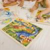 imageMelissa ampamp Doug Under The Sea Ocean Animals Wooden Jigsaw Puzzle with Storage Tray 24 pcsBundle Dinosaurs  Safari  Under the Sea